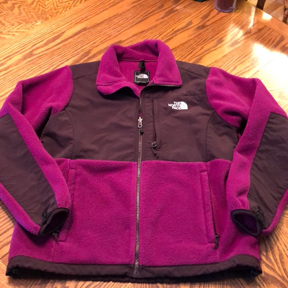 Womens North Face polartec fleece jacket size Large